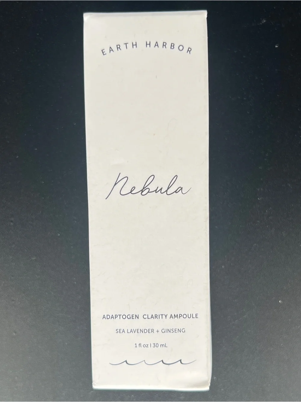 Earth Harbor Nebula Adaptogen Clarity Ampoule - White